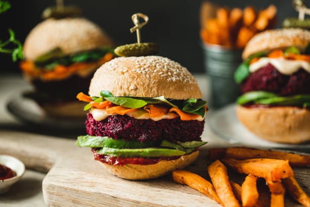 Vegan Burgers and Sandwiches